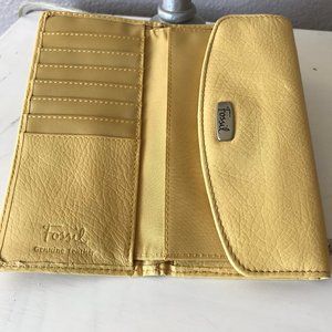 Authentic Fossil Wallet